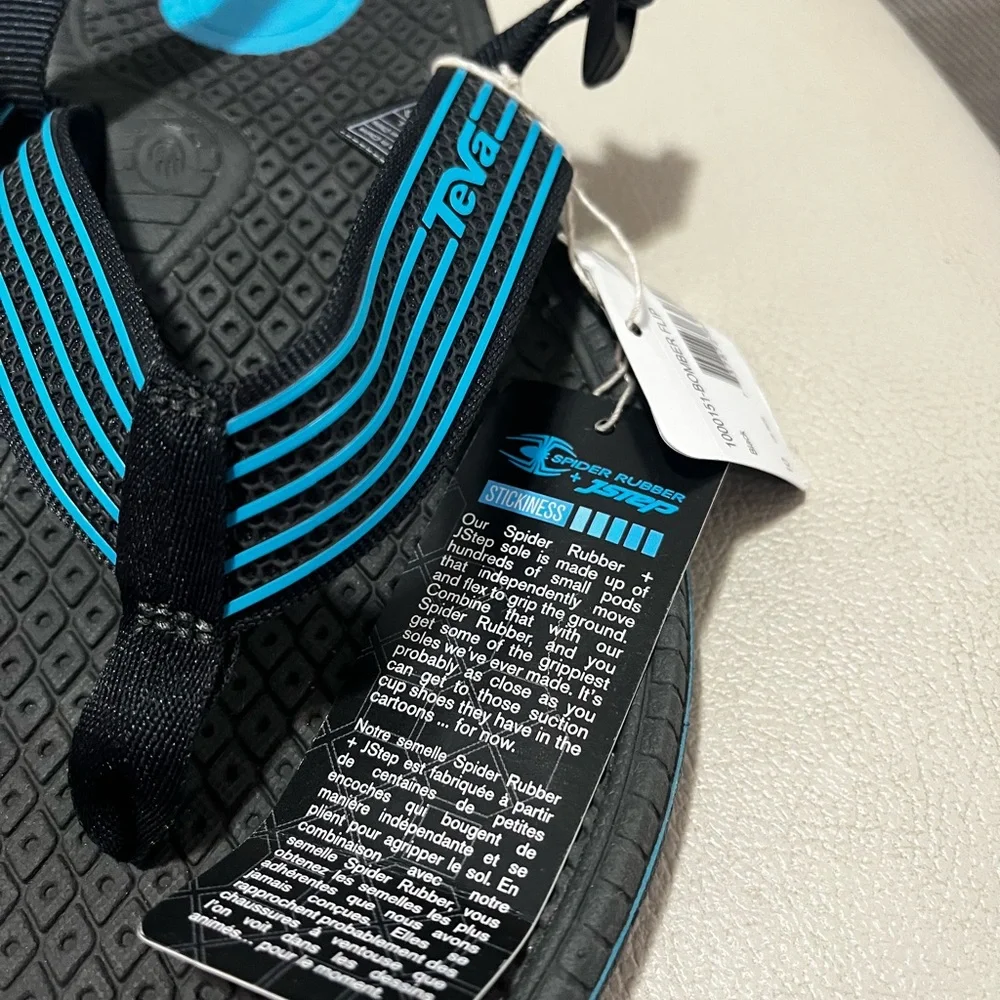 TEVA Bomber Flip Ankle Strap Waterproof Sandals Men’s Size 10